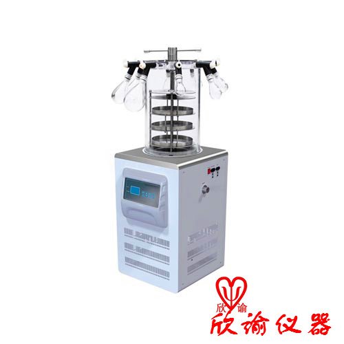 欣谕冷冻干燥机XY-FD-1PF、小型立式冻干机、挂瓶压盖规格上海冻干机厂家、冷冻干燥机