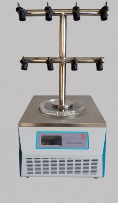 欣谕冻干机XY-FD-1T定制T型茄型挂瓶冷冻干燥机小型台式