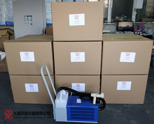 一批用于消杀新冠病毒的XY-AS-I型气溶胶喷雾器准备发往需要的地方让欣谕公司一起跟抗战新冠做点贡献-气溶胶喷雾器作为消杀病毒战略储备物资