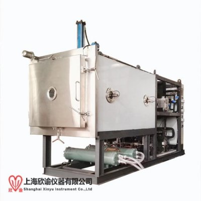 生产型水冷2平方制药级冻干机XY-SGY-2.1生物疫苗压塞冷冻干燥机